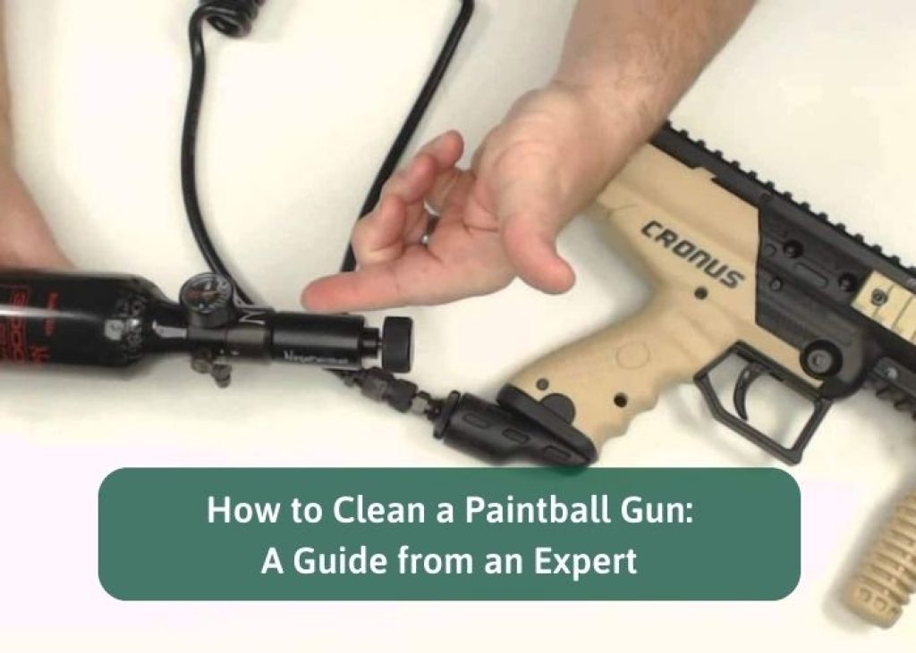 How to Clean a Paintball Gun: A Guide from an Expert